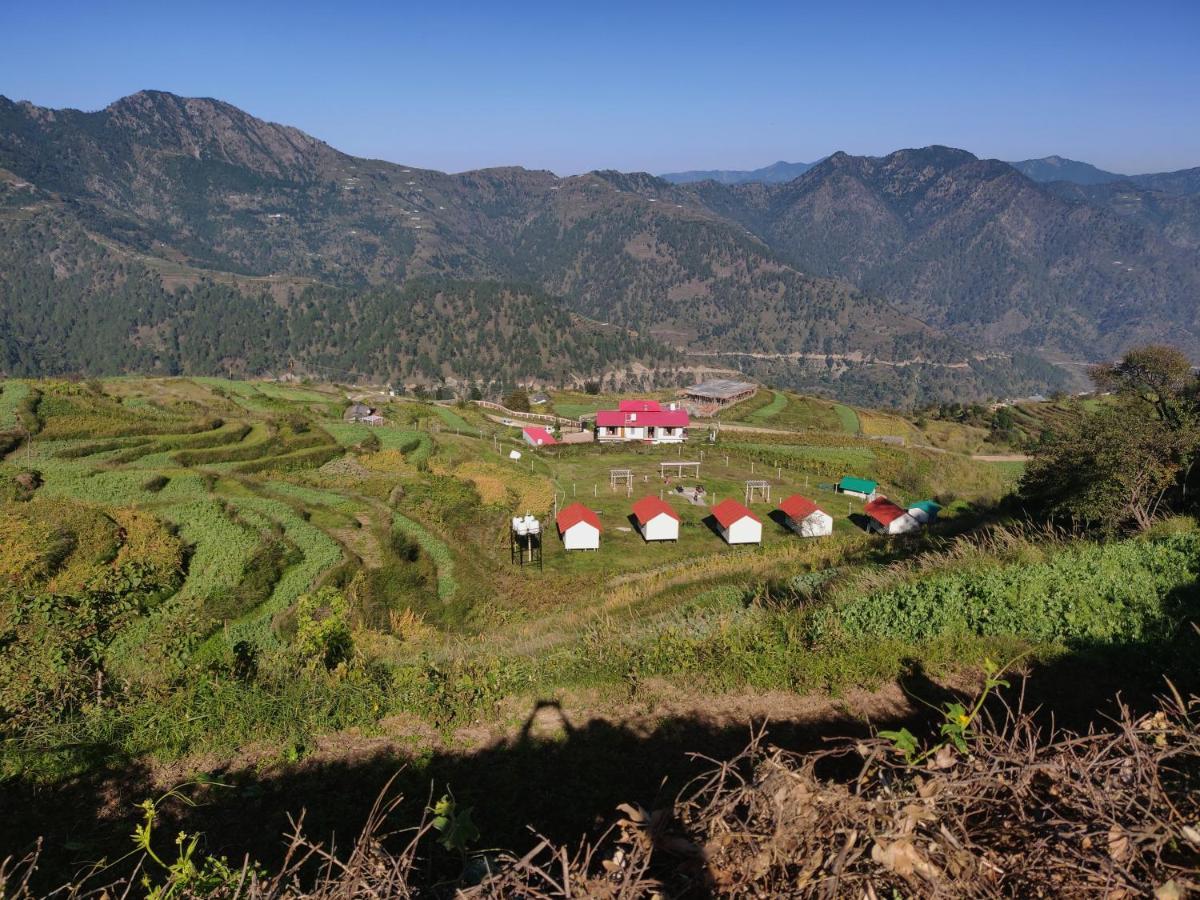 The Hillside Cottages Kanatal Ngoại thất bức ảnh