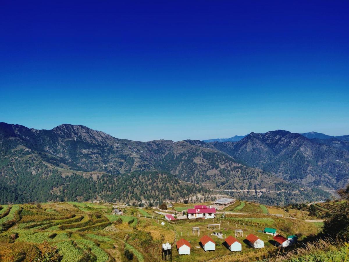 The Hillside Cottages Kanatal Ngoại thất bức ảnh