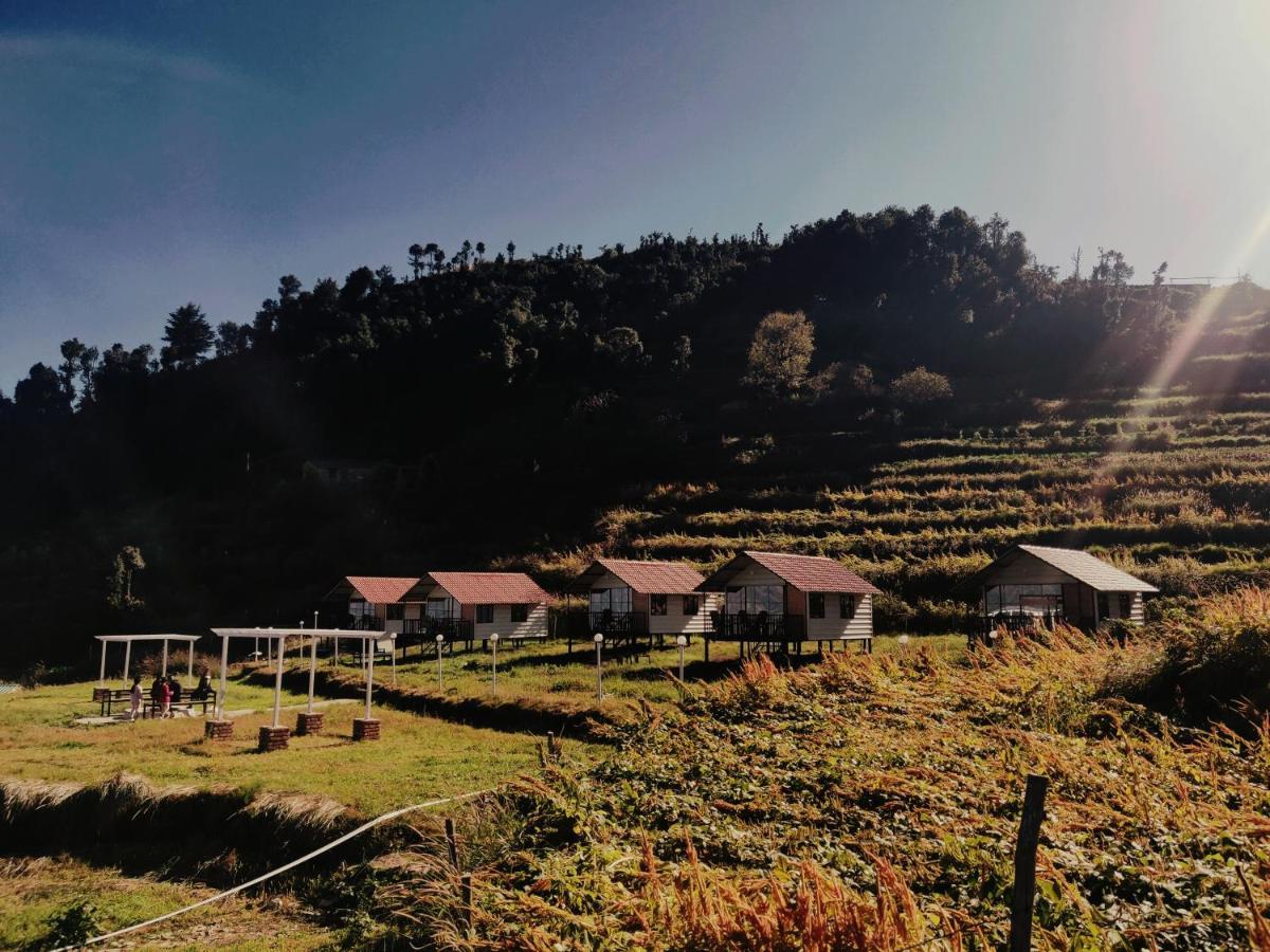 The Hillside Cottages Kanatal Ngoại thất bức ảnh
