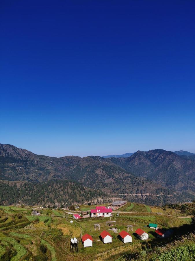 The Hillside Cottages Kanatal Ngoại thất bức ảnh