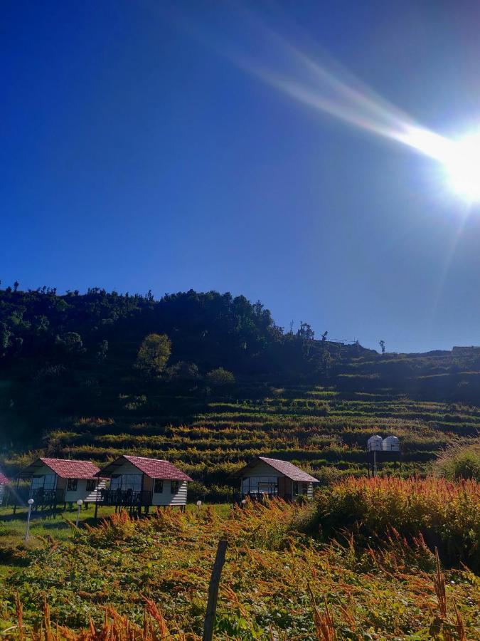 The Hillside Cottages Kanatal Ngoại thất bức ảnh
